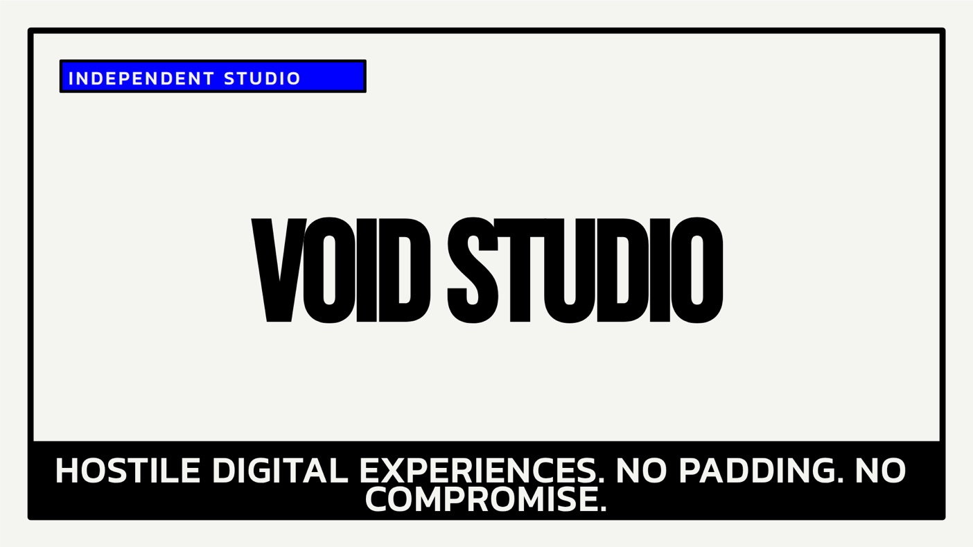 Brutalist manifesto template preview