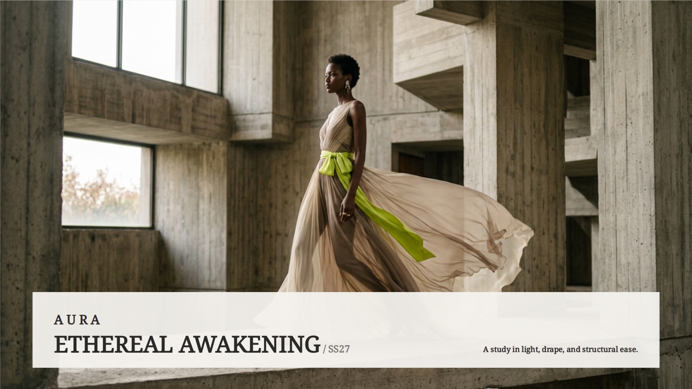 Fashion lookbook template preview