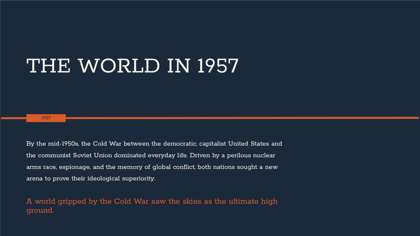 History timeline template preview