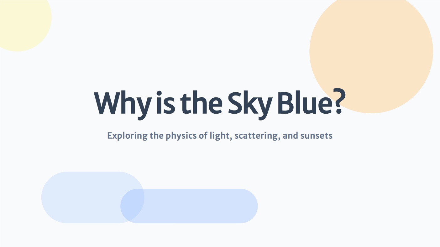 Topic lecture template preview