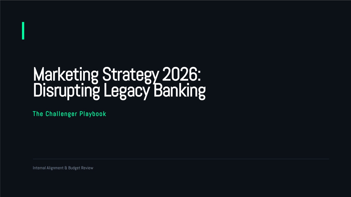 Marketing strategy template preview