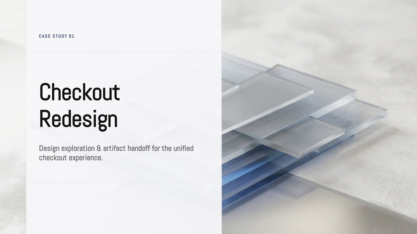Design exploration template preview
